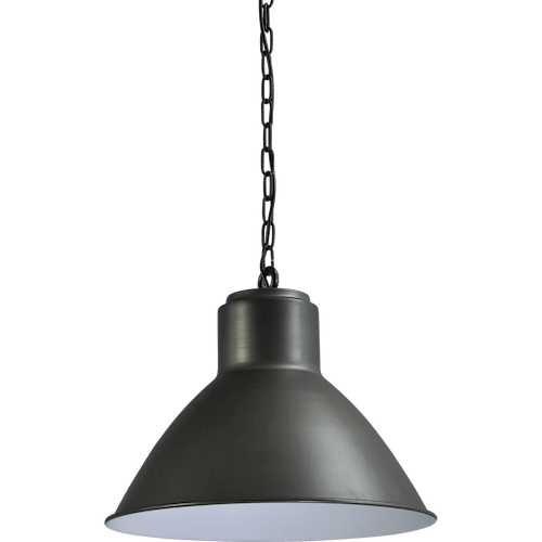 Industriële hanglamp Model 11 gun metal Ø44