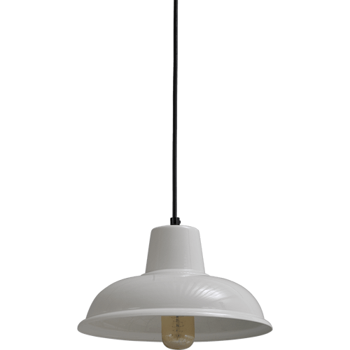 Industriële hanglamp di Panna wit Ø26cm