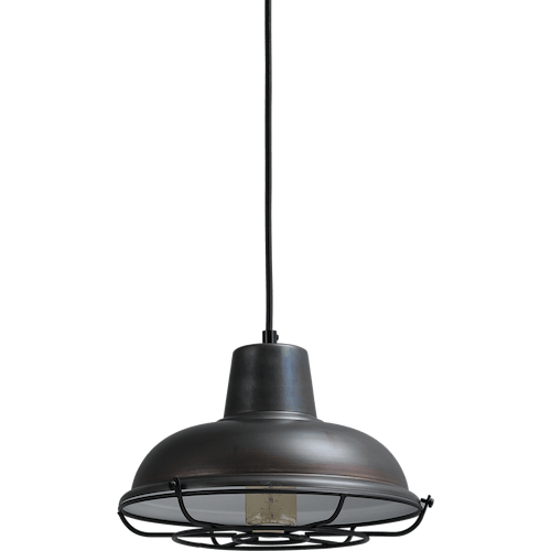 Industriële hanglamp di Panna  gunmetal Ø26cm