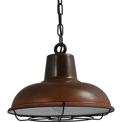 Industriële hanglamp di Panna roest Ø36cm 1x E27