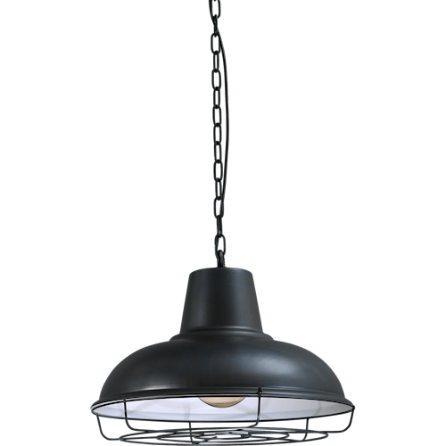 Industriële hanglamp di Panna gunmetal Ø48