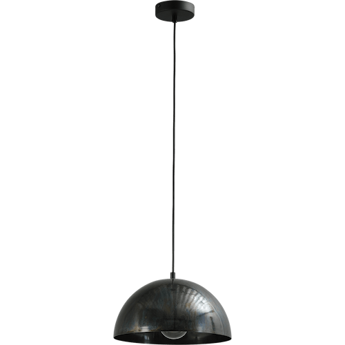 Industriële hanglamp Larino Ø30cm dappled oil buitenkant