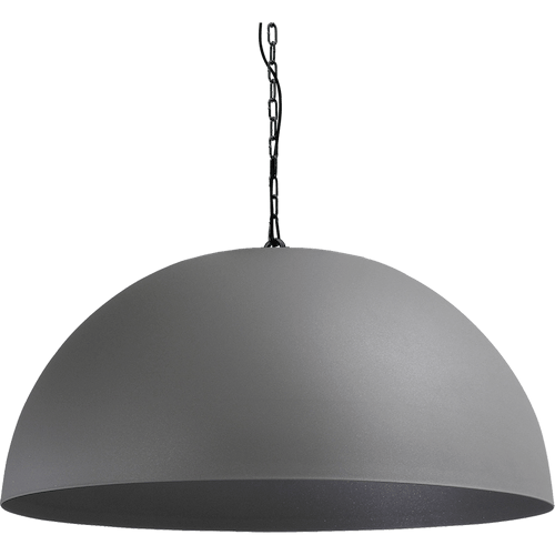 Industriële hanglamp Larino Ø100cm betonlook buitenkant
