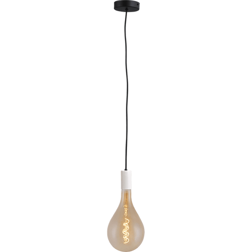 Hanglamp Tessi 1-lichts pendant mat wit