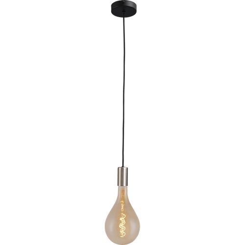 Hanglamp Tessi 1-lichts pendant nikkel E27