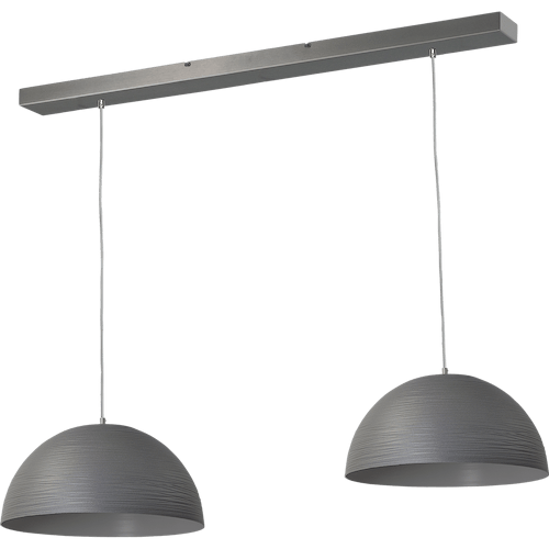 Industriële hanglamp Casco Ø350mm 2-lichts 00-beton look