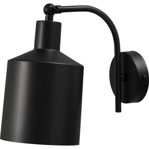 Wandlamp Boris mat zwart lengte 22cm