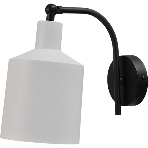 Wandlamp Boris mat zwart lengte 22cm