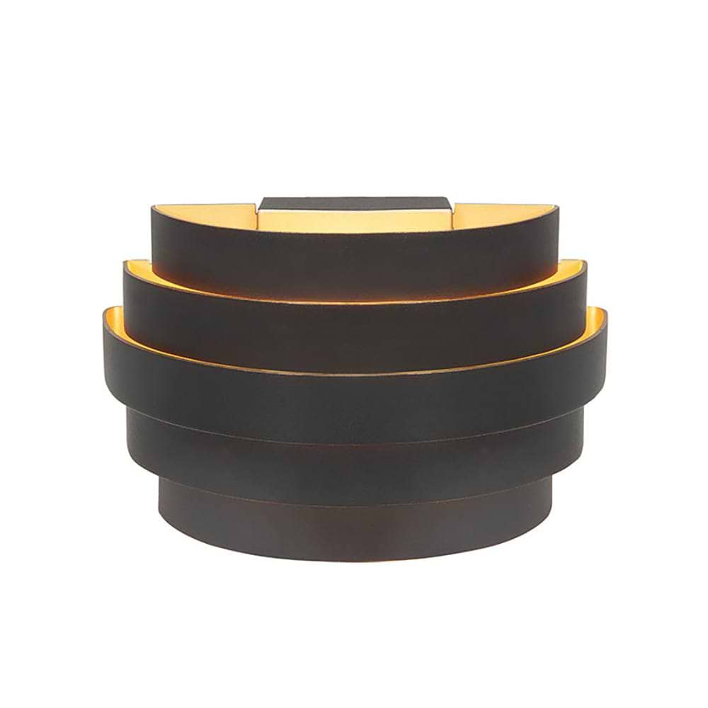 Wandlamp Scudo 200 G9 Zwart/Goud