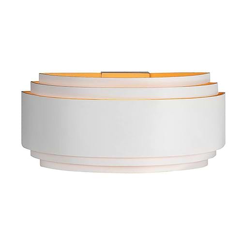 Wandlamp Sofia 300 E14 Wit/Goud