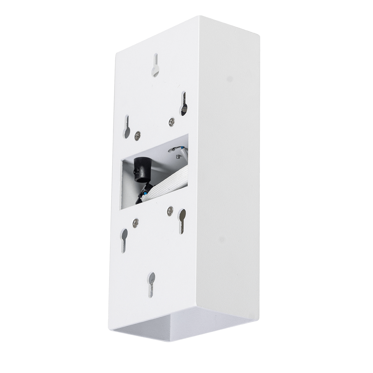 de andere naar beneden. De wandlamp is 243mm hoog