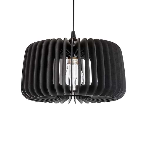 Houten hanglamp