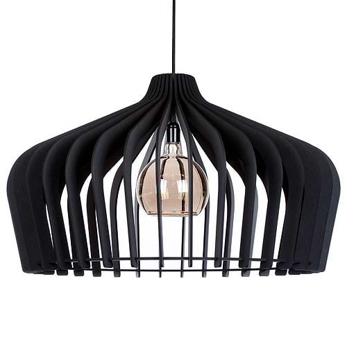 Houten hanglamp