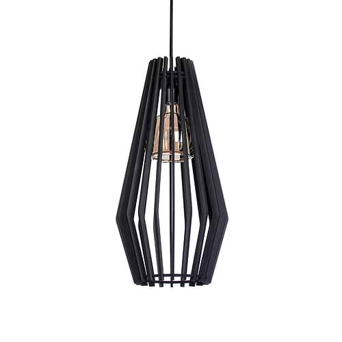 Houten hanglamp