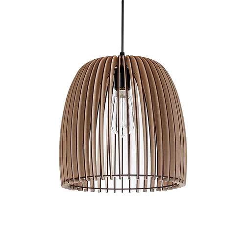 Houten hanglamp