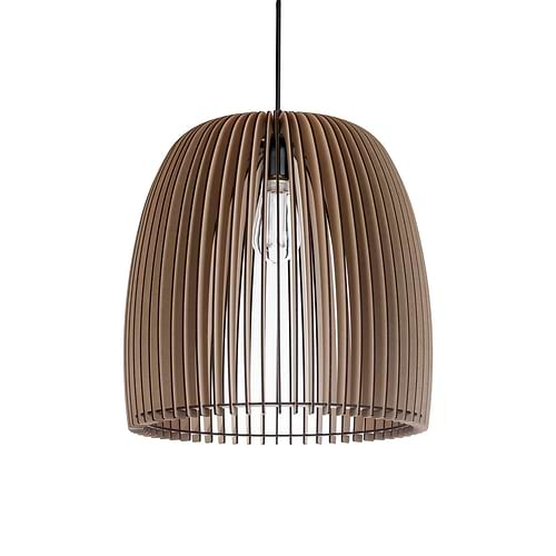Houten hanglamp