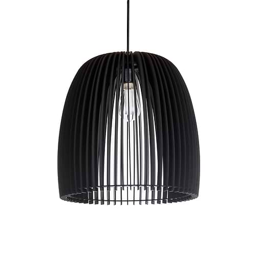 Houten hanglamp