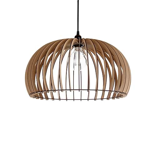 Houten hanglamp