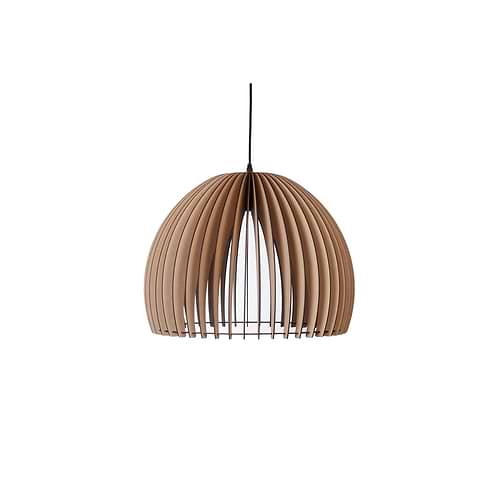 Houten hanglamp