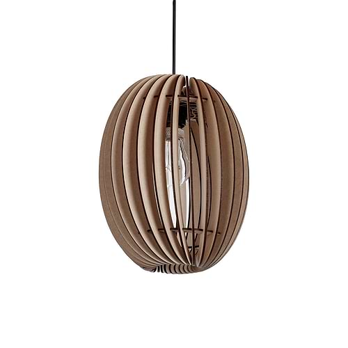 Houten hanglamp