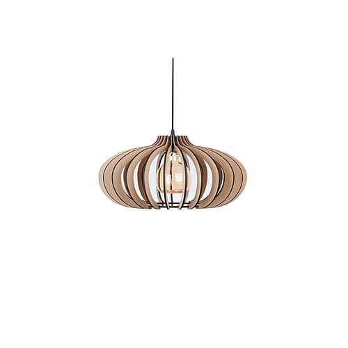 Houten hanglamp