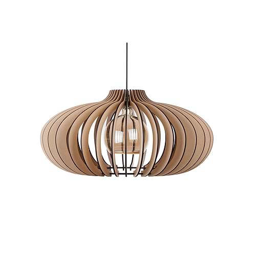 Houten hanglamp