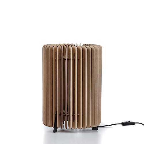 Houten tafellamp