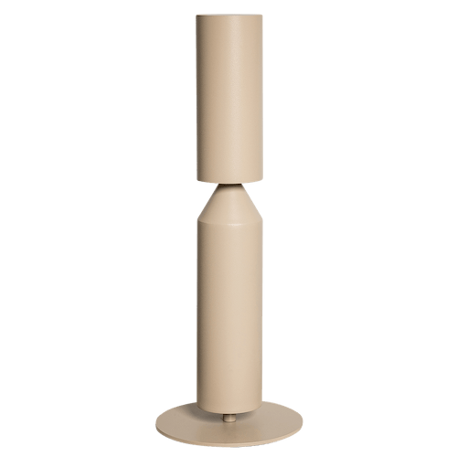 05-TL3222-59. Moderne zandkleurige strakke tafellamp