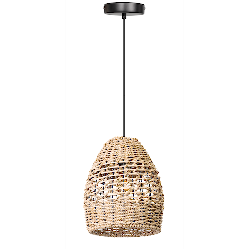 Mooie sfeervolle hanglamp van touw