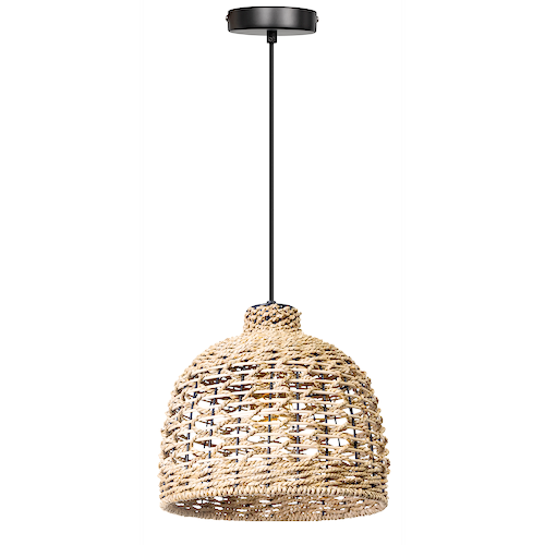 Mooie sfeervolle hanglamp van touw