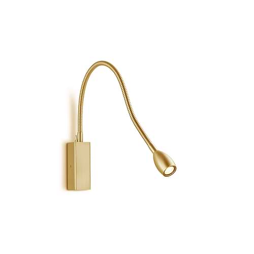 Wandlamp, leeslamp, 21.838.03, van de Duitse fabrikant Knapstein. Alle lampen van Knapstein zijn van zeer degelijke kwaliteit. Voor meer opties uit de serie: BANU, kunt u de zoekfunctie gebruiken op onze site. Dan ziet u welke andere opties er binnen de serie zijn. Kleur: messing mat. Aantal lichtpunten: 1. Lichtbron: inclusief. Breedte in mm: 40. Lengte/diepte in mm: 480. Met schakelaar op het armatuur.