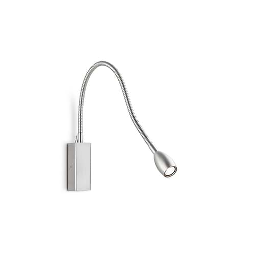 Wandlamp, leeslamp, 21.838.06, van de Duitse fabrikant Knapstein. Alle lampen van Knapstein zijn van zeer degelijke kwaliteit. Voor meer opties uit de serie: BANU, kunt u de zoekfunctie gebruiken op onze site. Dan ziet u welke andere opties er binnen de serie zijn. Kleur: chrome. Aantal lichtpunten: 1. Lichtbron: inclusief. Breedte in mm: 40. Lengte/diepte in mm: 480. Met schakelaar op het armatuur.