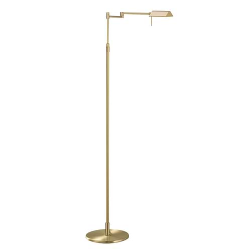 Moderne vloerlamp, leeslamp, 41.922.03, van de Duitse fabrikant Knapstein. Met touch dimmer. In hoogte verstelbaar. De reflektor is draaibaar. De lamp kan 395 mm naar zijkant uitgeschoven worden. Alle lampen van Knapstein zijn van zeer degelijke kwaliteit. Voor meer opties uit de serie: TARA-S, kunt u de zoekfunctie gebruiken op onze site. Dan ziet u welke andere opties er binnen de serie zijn. Kleur: messing mat. Aantal lichtpunten: 2. Lichtbron: inclusief. Breedte in mm: 200. Lengte/diepte in mm: 395.