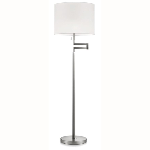 Moderne vloerlamp, 41.971.19-10*, van de Duitse fabrikant Knapstein. Alle lampen van Knapstein zijn van zeer degelijke kwaliteit. Voor meer opties uit de serie: LILO-S, kunt u de zoekfunctie gebruiken op onze site. Dan ziet u welke andere opties er binnen de serie zijn. Kleur: nikkel mat / chrome. Lampenkap Chintz wit, cylindrisch. Aantal lichtpunten: 4. Lichtbron: exclusief. Breedte in mm: 425. Lengte/diepte in mm: 700.