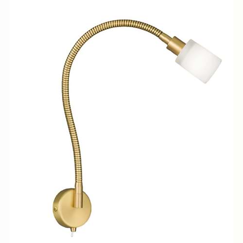 Wandlamp, 21.769.02, van de Duitse fabrikant Knapstein. Alle lampen van Knapstein zijn van zeer degelijke kwaliteit. Voor meer opties uit de serie: VADA, kunt u de zoekfunctie gebruiken op onze site. Dan ziet u welke andere opties er binnen de serie zijn. Kleur: messing gepolijst/mat. Glas is kristalglas, satijn wit. Aantal lichtpunten: 1. Lichtbron: inclusief. Breedte in mm: 70. Lengte/diepte in mm: 530.