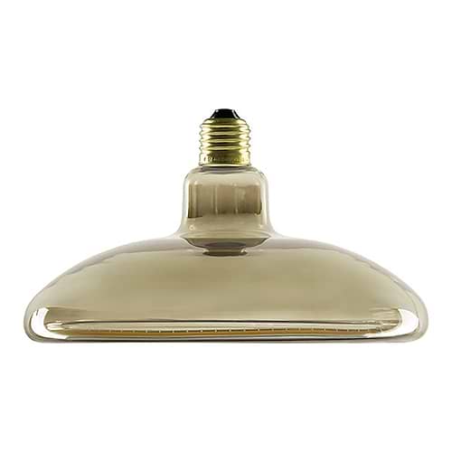 Grote LED sfeer lamp, 20 cm doorsnede, Segula floating globe reflector, LED lamp E27 dimbaar, ZTAHL