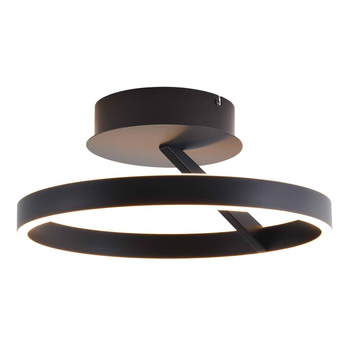 Plafondlamp Pilota Ø40cm Zwart, FREELIGHT - Afbeelding 2