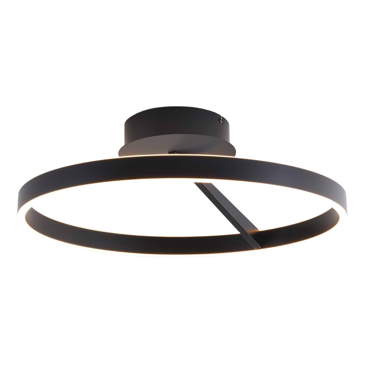 Plafondlamp Pilota Ø55cm Zwart, FREELIGHT