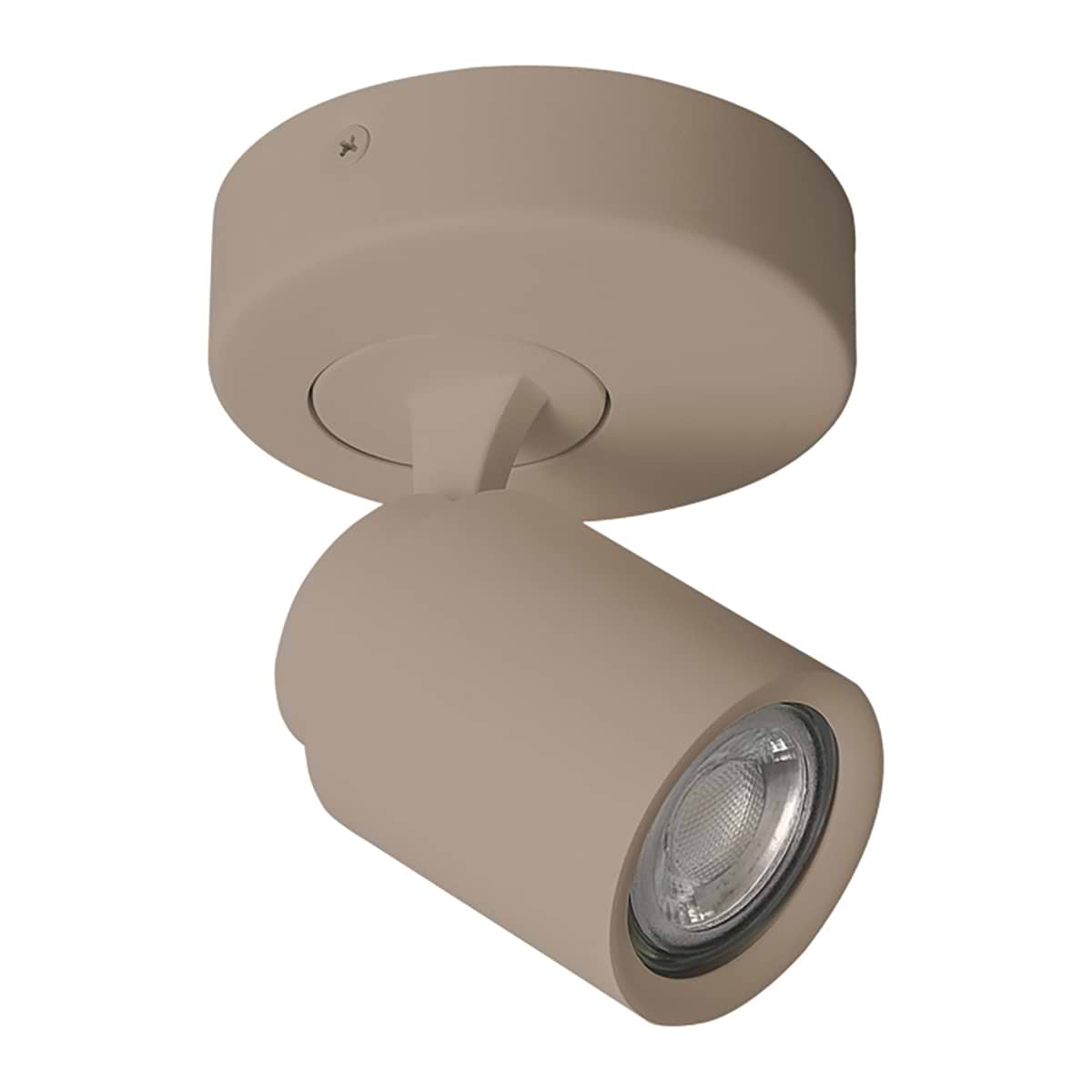 Spot, opbouwspot, 1-lichts Spot Razza GU10 Creme, FREELIGHT