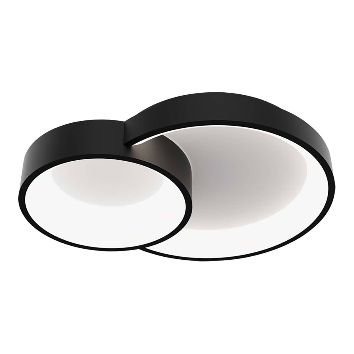 Plafondlamp Fuso 40W Zwart, FREELIGHT