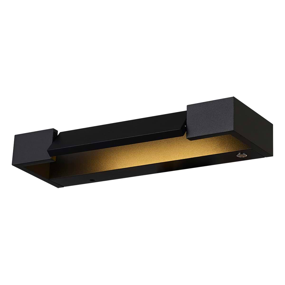 Wandlamp Parete 31cm Zwart, FREELIGHT