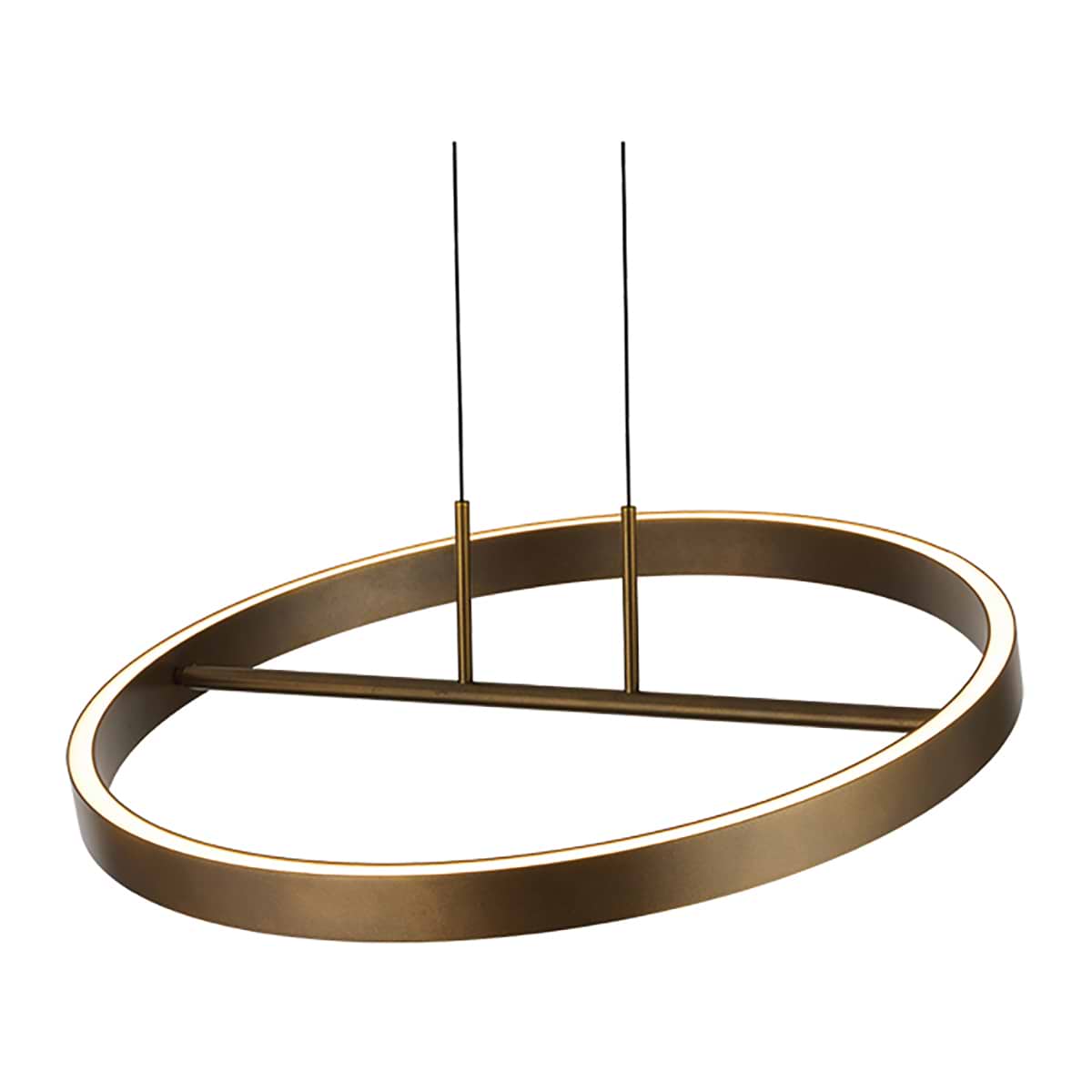 Hanglamp Livello Ø60cm 47W Brons-Goud, FREELIGHT - Afbeelding 2