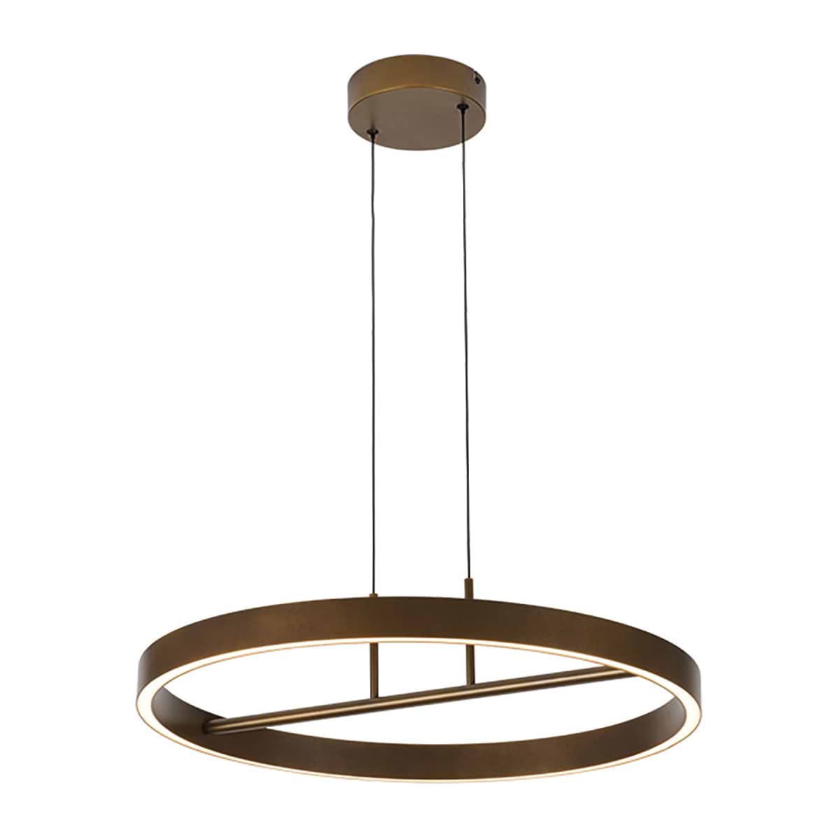 Hanglamp Livello Ø60cm 47W Brons-Goud, FREELIGHT