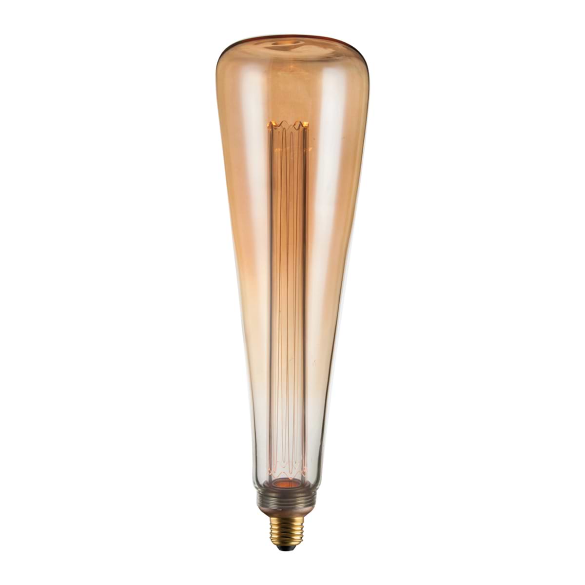 4,3W LED lichtbron gold 9x31cm E27 2200K 3 standen memory, FREELIGHT