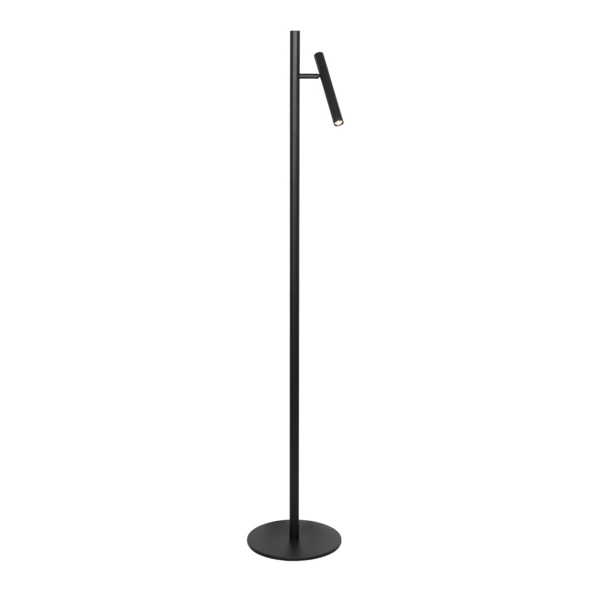 Vloerlamp Luogo 1-lichts Zwart, FREELIGHT
