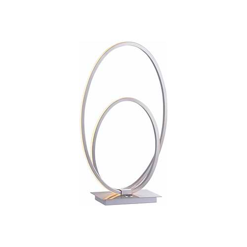 Moderne led tafellamp ovale verticale vorm