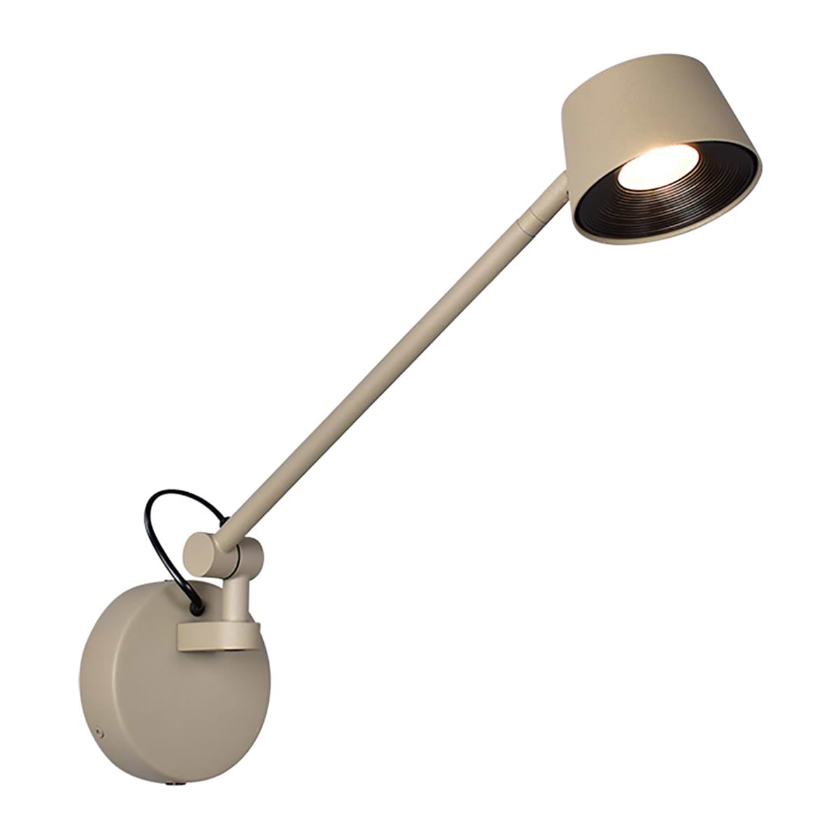 Wandlamp Cugino 6,2W 1 Arm Olijfgroen, FREELIGHT