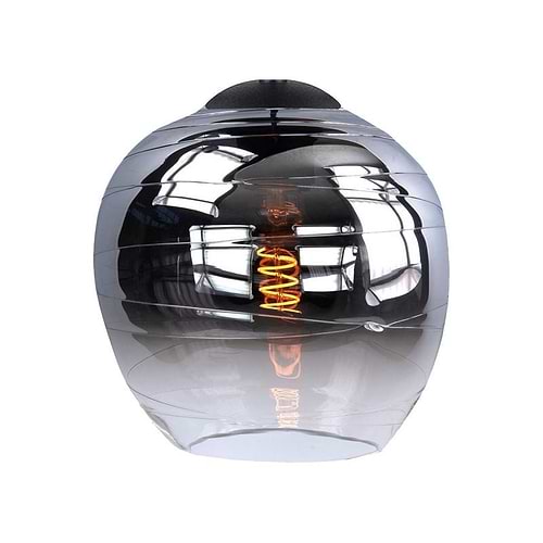 lampenglas voor lamp, kleur smoke zwart
