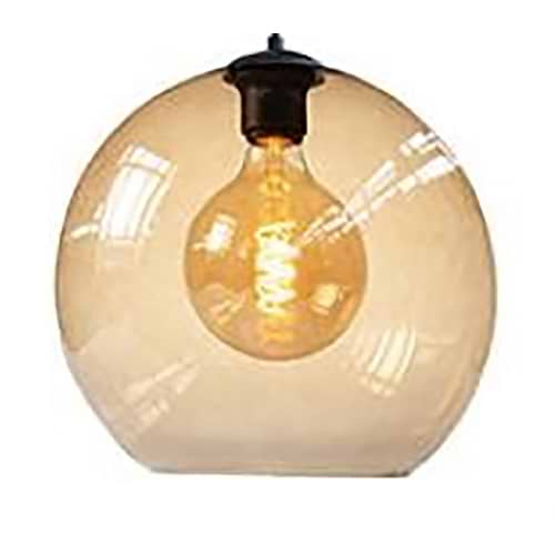 lampenkap van bruin glas