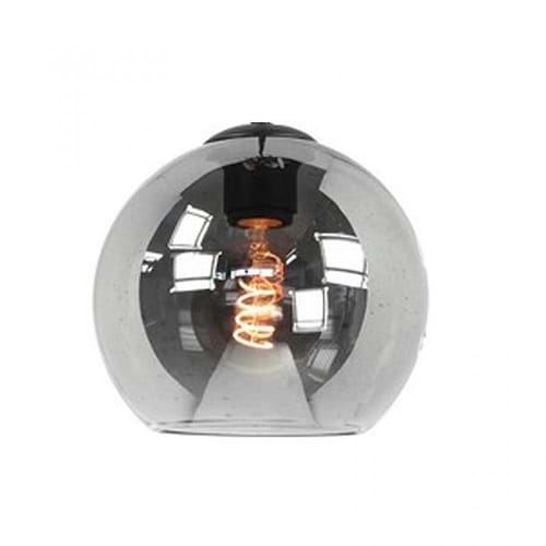 Lampenglas smoke zwart